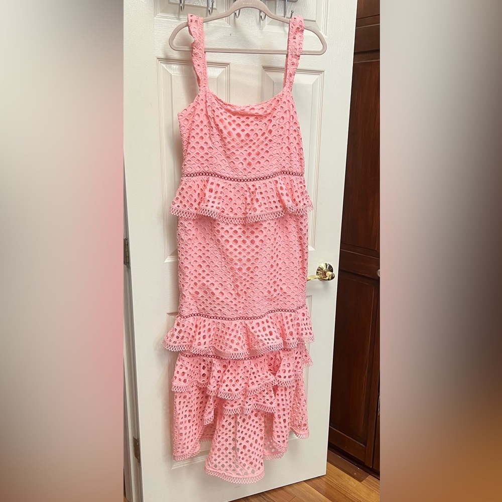 NBD Revolve pink haze dress  XL